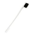 thumbnail image 2 of TISHITA Edge Double Sided Comb Hair Control Brush Gel Smooth Natural White, 2 of 7