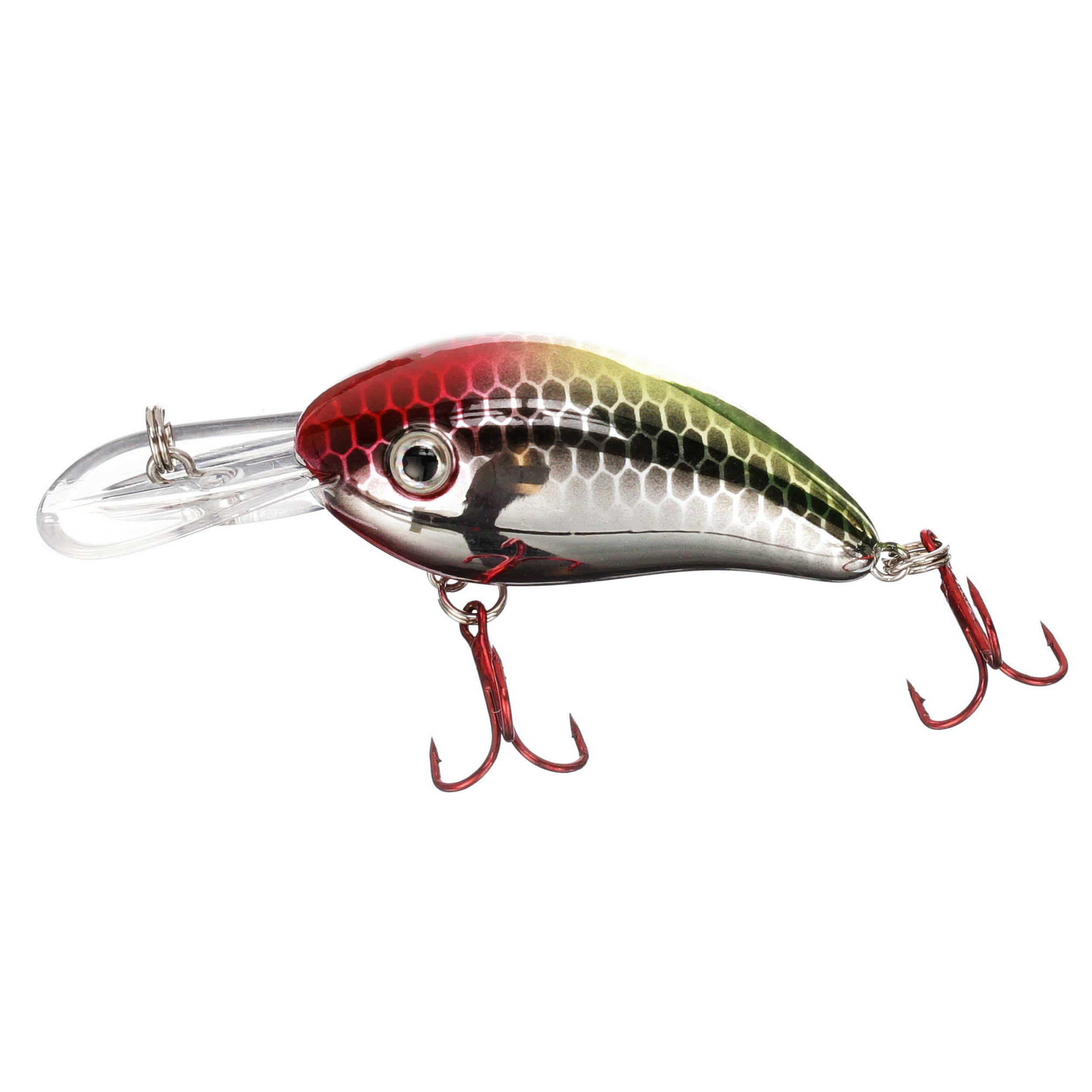 Arkie Lures 220 Crankbait - Chrome Clown - Dives 2-6 - 235