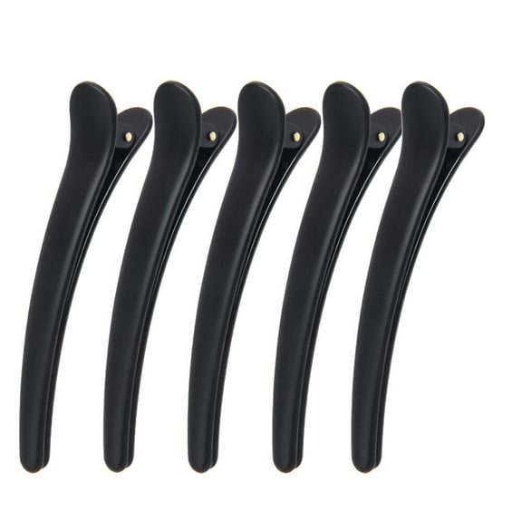 OUNONA Set of 12 Black Hairpins Hair Barrettes Clamps Hair Clips Headwear for Women and Girls 7.8 cm