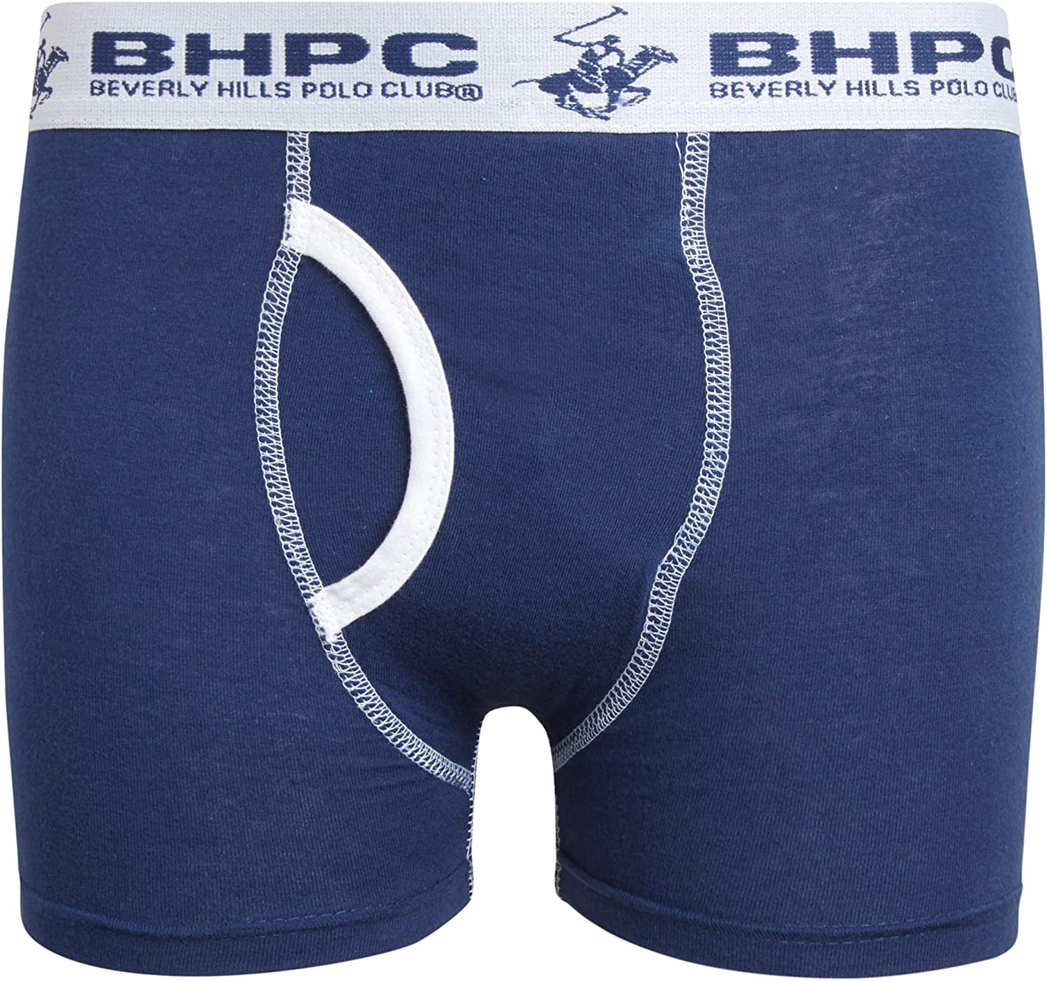 Beverly Hills Polo Club Men's 4 Pack Knit Boxer Shorts