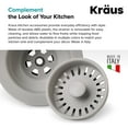 thumbnail image 5 of PST1-GR Kitchen Sink Strainer Drain, Grey, 5 of 5