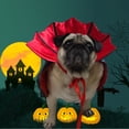 thumbnail image 4 of Halloween Pet Dog Cape Costume Adjustable Halloween Party Pet Clothing Cosplay Outfit Cute Role Play Accessory Festival Decoration Wear Use Set Item Accessory, 4 of 6