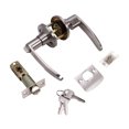 thumbnail image 4 of CHICHUMID Door Security Devices Inside Door Lock Zinc Alloy Silver Wearproof for Homeowners 1 Set, 4 of 7