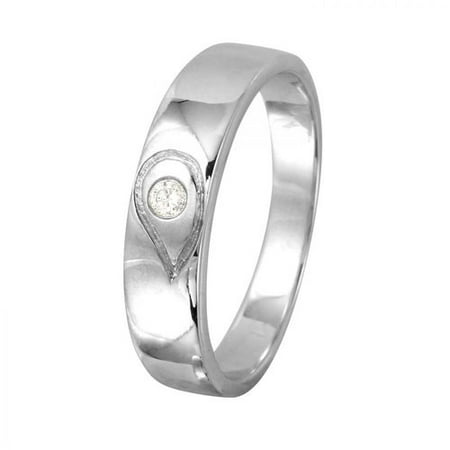 Foreli 0.05CTW Diamond 18k White Gold Ring