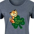 thumbnail image 3 of Instant Message - Vintage St. Paddy's Day Cat  - Women's Any Way Dress, 3 of 6