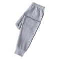 thumbnail image 3 of Gubotare Girls Joggers Girls Sweatpants Jogger Athletic Pants Kids Pants Size 7-8 (Grey,7-8 Years), 3 of 5
