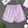 thumbnail image 2 of Maean Girls Athletic Shorts Lightweight Loose Summer Casual Running Shorts Elastic Waist Sport Shorts, 2 of 7