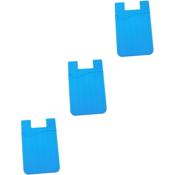 9 pcs Card Holder for Phone case Cellphone Wallet Adhesive Phone Wallet Clip Makeup Cell Phone