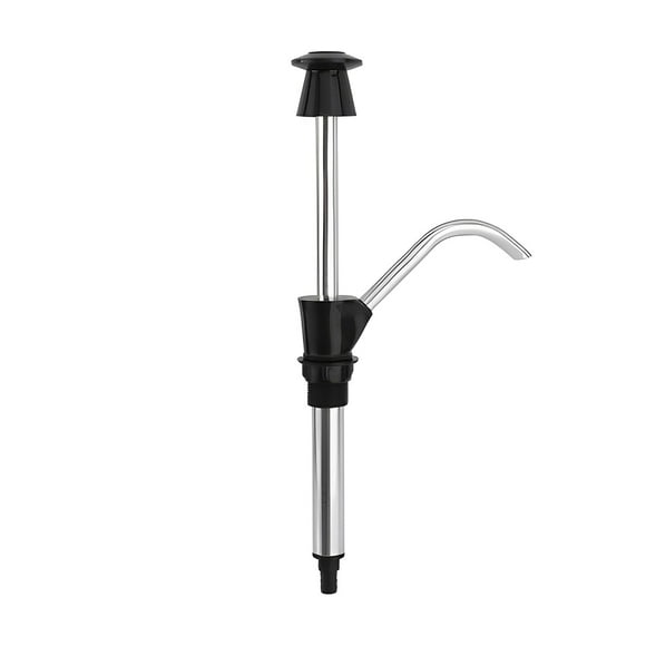 tredstone Aluminium Alloy Hand Water Pump Replacement Leakproof RV Trailer Kitchen Portable Toilet Picnic Pumping Tool Black