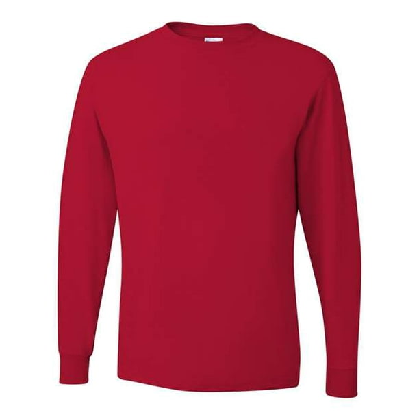 Jerzees Dri-Power 50/50 Algodón/Poly Camiseta de manga larga True Red Medium JERZEES 29LSR