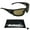 Black Brown, variant on BIkershades Bifocal Safety Motorcycle Riding Foam Padded Sunglasses