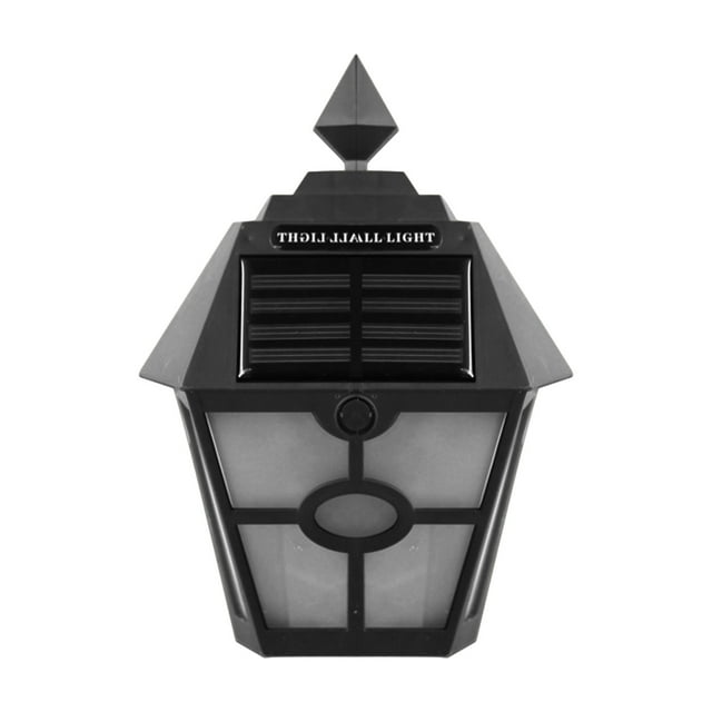 Lámpara de Pared Solar Al Aire Libre para Iluminación Arriba Y Abajo, Lámpara Fluorescente Al Aire Libre Ip65, Decoración Moderna Del Porche Del Jardín Del Hogar