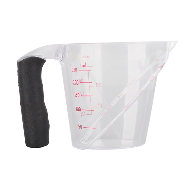 Taza medidora de plástico, taza medidora Taza medidora de plástico resistente al calor Herramienta de medición Experiencia incomparable