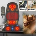 thumbnail image 2 of 8 Modes Electric Neck and Back Massager Pad Car Massage Chair Recliner Heat Pad, 2 of 5