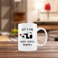 thumbnail image 4 of Funny Panda Heart Mug Cup,Just A Girl Who Loves Pandas Ceramic Mug-11oz Coffee Milk Tea Mug Cup,Gifts For Pandas Lovers Girls Women Teen Girls, 4 of 5
