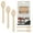Spoons, variant on Verdelife Disposable Wooden Spoons, Heavy Duty Compostable Utensils Cutlery, 6.3' Tasting Ice Cream Spoon for Party, Picnic, 50 Count
