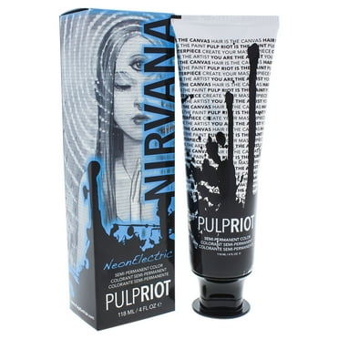 Pulp Riot Semi-Permanent Hair Dye - Nightfall Blue Color, 4 oz ...