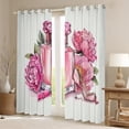 thumbnail image 2 of Castle Fairy High Heels Blackout Curtains Set of 2 (52x84 Each),Romantic Window Curtains, 2 of 6