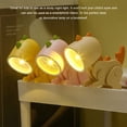 thumbnail image 2 of Xingzhi LED Dinosaur Night Light Adjustable Desktop Table Lamp Foldable Mini Lighting Bedside Children Bedroom Student Gift Pink, 2 of 6
