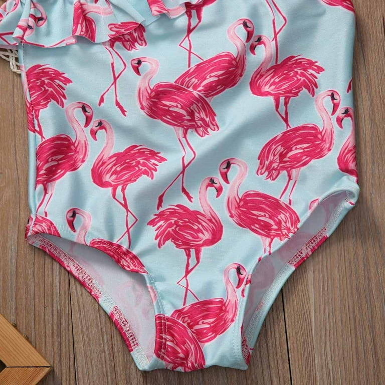 Pink hotsell flamingo swimwear