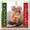 thumbnail image 4 of Wild and Sweater Party Porch Sign - Holiday Happy New Year Decoration Banner, 4 of 5