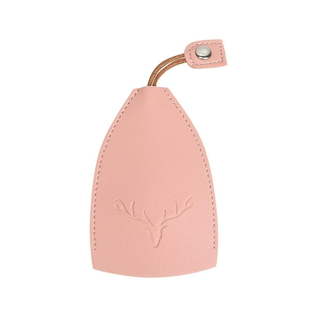 Aqestyerly Closet Organizers and Storage LeaTher Car Key Case Cover Key Case Protection Bag Access Control Card Case Water Drop Car Door Theft Door Head