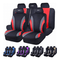 thumbnail image 2 of Funda Universal Para Asiento De Automóvil 11 pz Lab.G, Negro con Rojo, 2 of 5