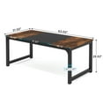 thumbnail image 5 of Barara King Simple Conference Table, Rectangular Meeting Table Computer Desk, 5 of 5