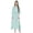Green, variant on Moomaya Womens Sleep Kaftan V-Neck Cover Up Long Caftan Maxi Dress