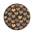 thumbnail image 2 of Gaeub Heart 14-17in Tire Cover, Spare Tire Cover, for Camper Caravan, Trailer, Car, Truck, SUV, Jeep - 14 inch, 2 of 9