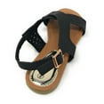 thumbnail image 5 of Victoria K Women's Perforated CrissCross Straps With Side Buckle Sandals, 5 of 5