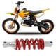 thumbnail image 4 of Amortiguadores De Motocicleta, Amortiguador De 200 Mm Universal 1500LBS Capacidad De Carga Aleación De Aluminio Para Coolster TaoTao, 4 of 7