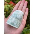 thumbnail image 2 of GAF TREASURES Large Pistachio Calcite Rough Natural Stone, Raw Calcite Rock (Pistachio Calcite, 1 Piece), 2 of 8