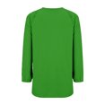 thumbnail image 5 of MVRLSH Womens Tops Blouse Casual Halloween Dark Terrifying Fashion Printed Comfortable Tees Loose Fit Blouses Green - M, 5 of 5