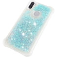 thumbnail image 6 of Compatible with Samsung Galaxy A11 Case Glitter Liquid Cute Clear Phone Case Floating Quicksand Shockproof Protective Bumper Silicone Soft TPU Case for Samsung Galaxy A11 Star Blue YB, 6 of 14