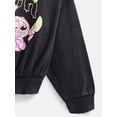 thumbnail image 3 of Lilo and Stitch Girls' Halloween Graphic Fleece Sweatshirt with Long Sleeves, Sizes 4-16, 3 of 3