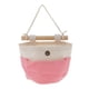 thumbnail image 4 of Bonita bolsa de tela para guardar cosas, organizador multiusos para colgar en la pared. Rosado, 4 of 8