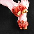 thumbnail image 2 of New 1pcs Life Like Scary Arm Hand Cut Off Bloody Horror Fake Latex Life Size Arm Hand Scary Halloween Prop Haunted Party Decoration, 2 of 3