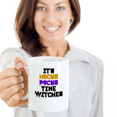 thumbnail image 2 of It's Hocus Pocus Time Witches Halloween Coffee Mug 11 OZ White Tea cup Halloween special Tea Mug Unique Christmas Gifts Idea, 2 of 7