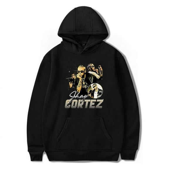 Jhayco Hoodies Merch Jhay Cortez Hoodies Harajuku Aesthetic Graphic 2023 World Tour Unisex Trend Casual Street Clothing sweatshirt