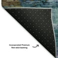 thumbnail image 5 of Addison Rugs Mayfield Premium Machine Washable Transitional Abstract Blue Rectangle Rug, 10' x 14', 5 of 6