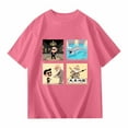thumbnail image 4 of LUOGENLI Girls Graphic T-shirt Casual Loose Fit Short Sleeve Tops for Teen and Toddler Girls Comfortable Tee Shirts Size 5-6 Years, 4 of 4