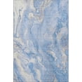 thumbnail image 2 of Addison Rugs Mayfield Premium Machine Washable Transitional Abstract Blue Rectangle Rug, 8' x 10', 2 of 7