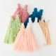 thumbnail image 2 of Vestido de hada hinchada para niños, vestido de tirantes de malla para niñas, alas de mariposa tridimensionales, vestido de princesa para fiesta de cumpleaños, 2 of 5