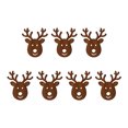 thumbnail image 2 of LED Christmas Wall Decor Light, 7Pcs Reindeer Shape Wooden LED Wall Decoration For Festive Display, 2 of 5