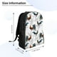 thumbnail image 4 of Fotbe Cool Chicken Mochila de Viaje para Laptop, Mochila Ejecutiva Delgada y Resistente 15.6", 4 of 8