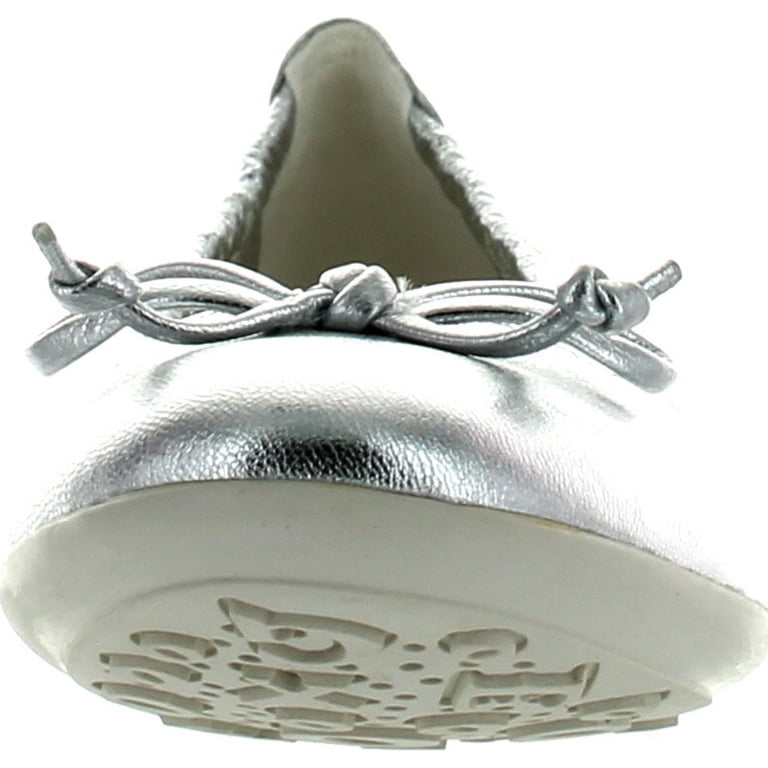 Geox Girl's Plie 46 Ballet Flat – Breathable, Velcro & Shock-Absorbing