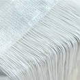 thumbnail image 1 of ¡Oferta de cortinas! Cortinas de hilo Leott para patio, con flecos de red para puertas, mosquiteras, ventanas, divisores, cortadas a medida. 1 cortina de alambre para puerta., 1 of 1