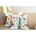 thumbnail image 3 of Ambesonne Colorful Throw Pillow Cover 2 Pack, Owls on Tree with Dots, 20", Multicolor, 3 of 6