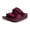 Cherry Jubilee Knit/Suede, variant on Women's Hope Rx Recovery Slide Sandal Bodega Blue Knit/Suede 9M
